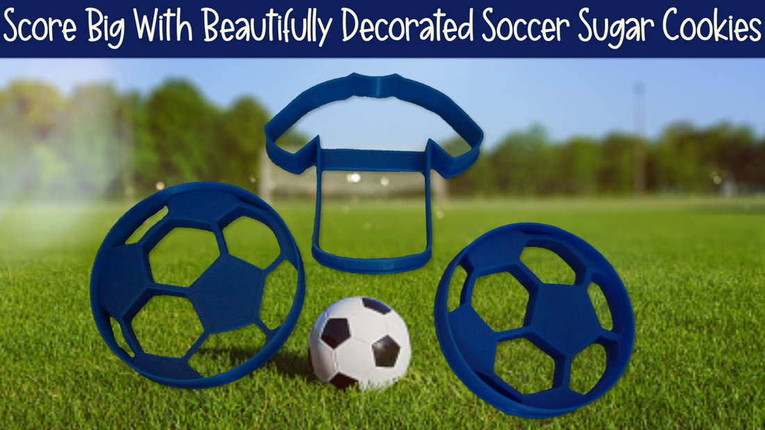 Score Big With Beautifully Decorated Soccer Sugar Cookies