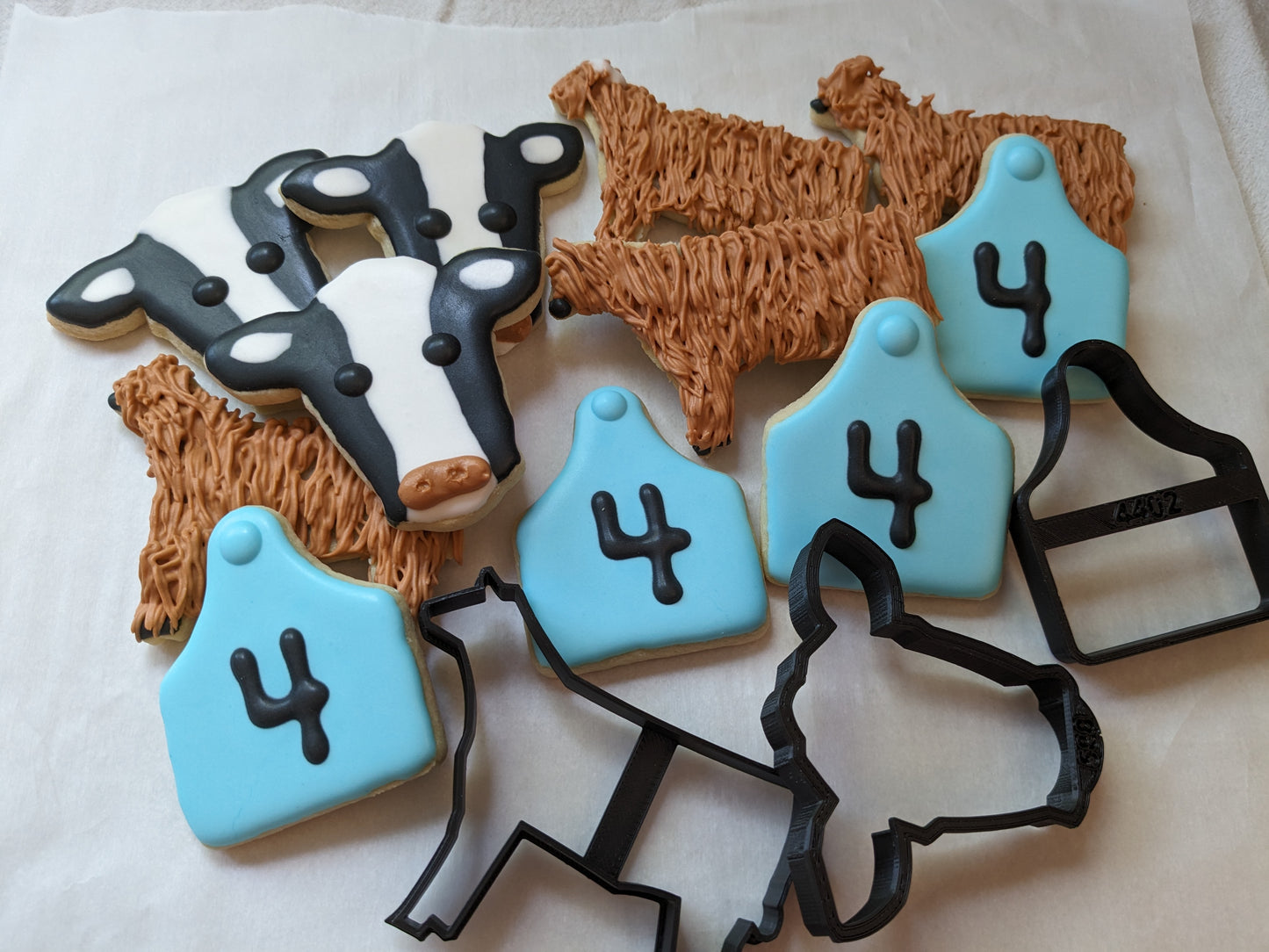 Cow Cookie Cutters