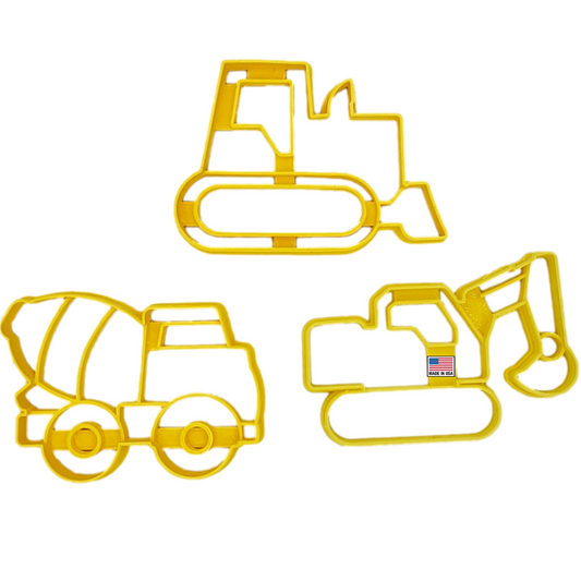 Construction Excavator Cookie Cutters