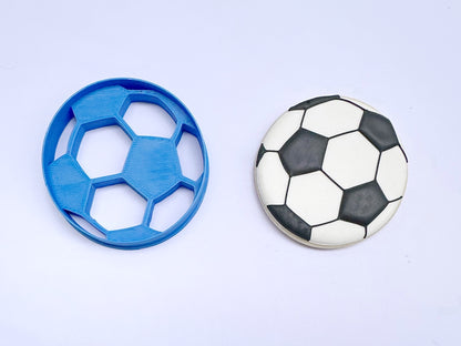 Soccer Ball Cookie Cutters With Jersey