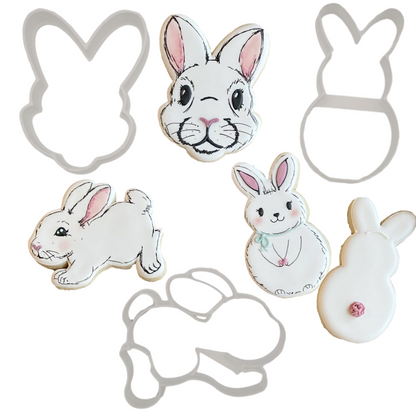 Easter Cookie Cutters Bunnies